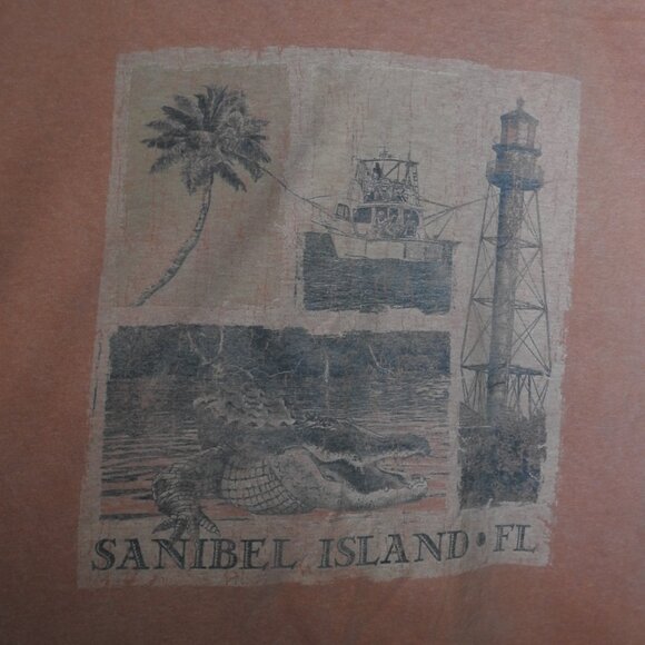 Comfort Colors Orange Short Sleeve Graphic Tee - Size XL - Picture 7 of 7